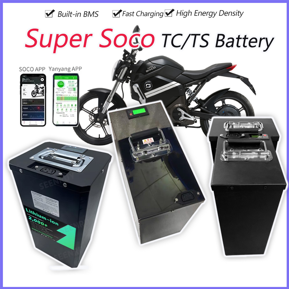72V 30Ah Lifepo4 Battery Pack - Baterai Besar Super Soco TC TS