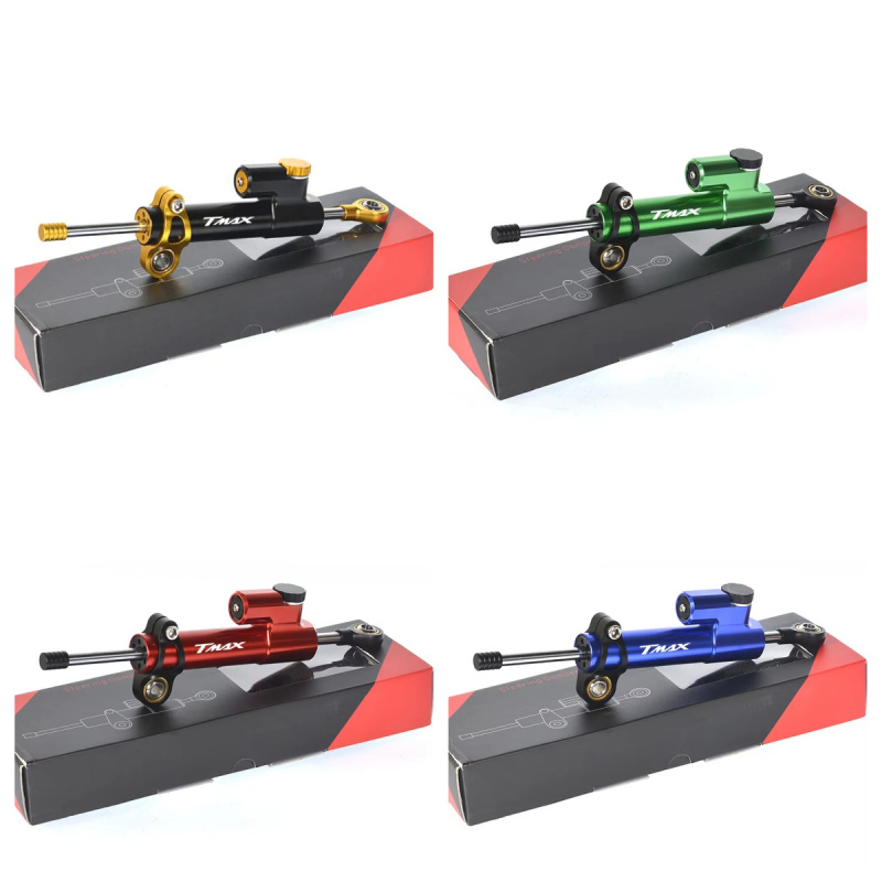 Steering Damper Stabilizer Kit Cnc - UNTUK YAMAHA T-MAX TMAX 500/530 2001