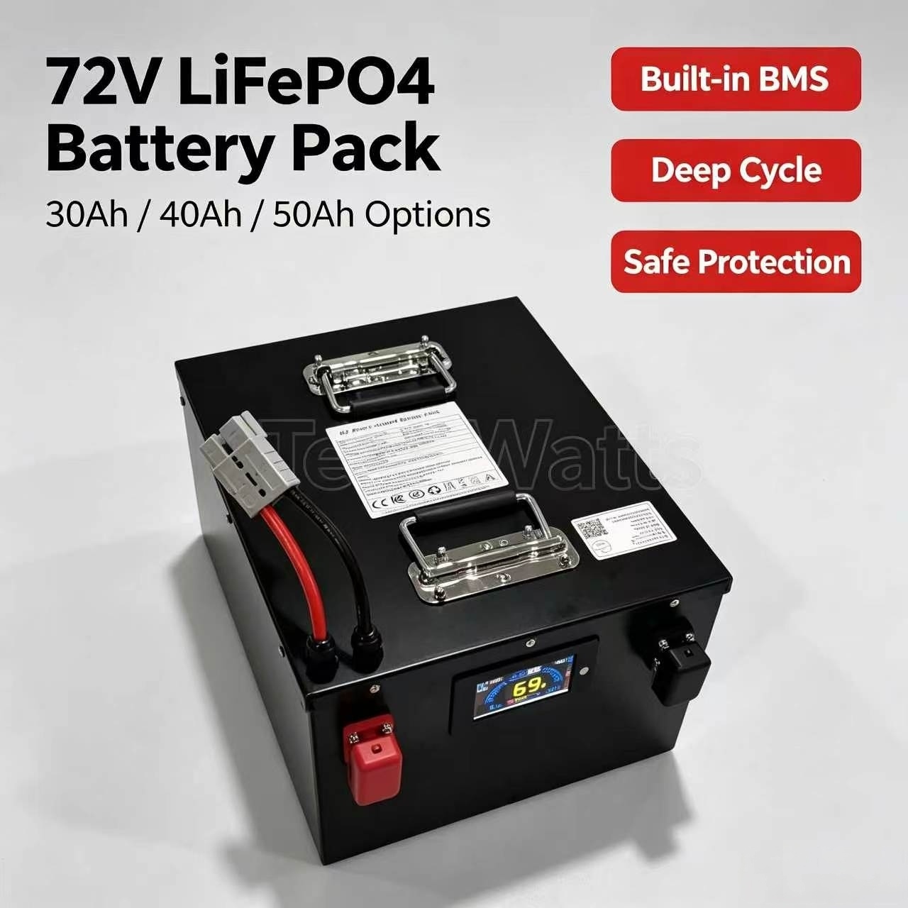 72V 30Ah Lifepo4 Battery Pack - Paket baterai lithium lifepo4 72v 30Ah