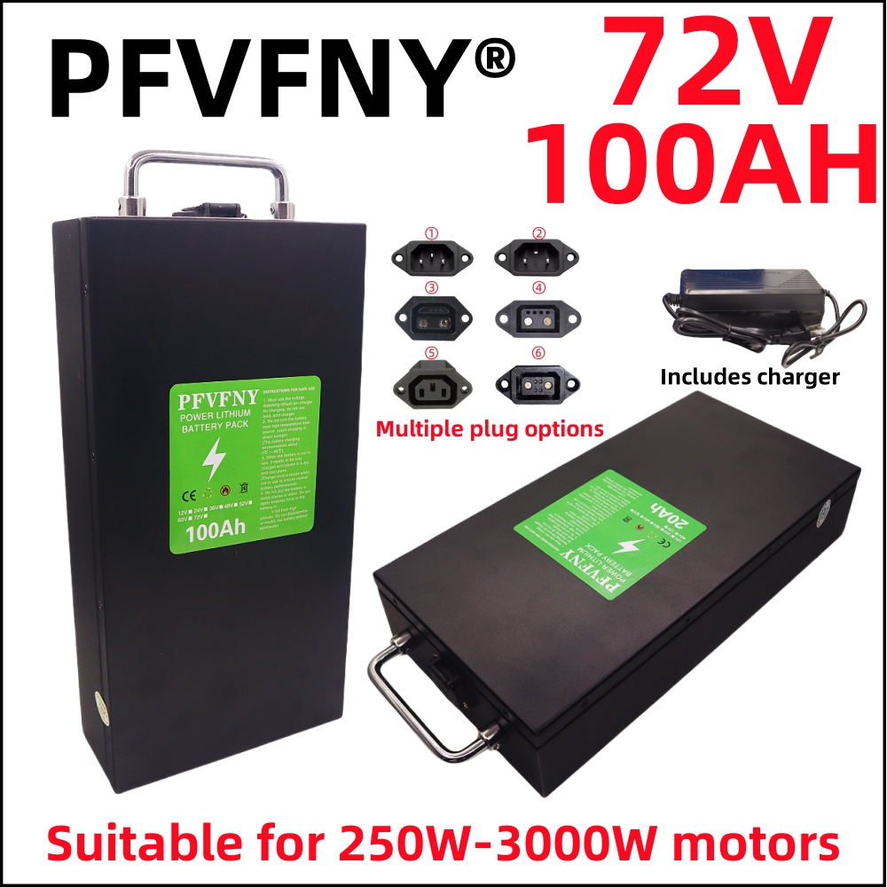 72V 30Ah Lifepo4 Battery Pack - Baterai Lithium 18650 daya kapasitas penuh