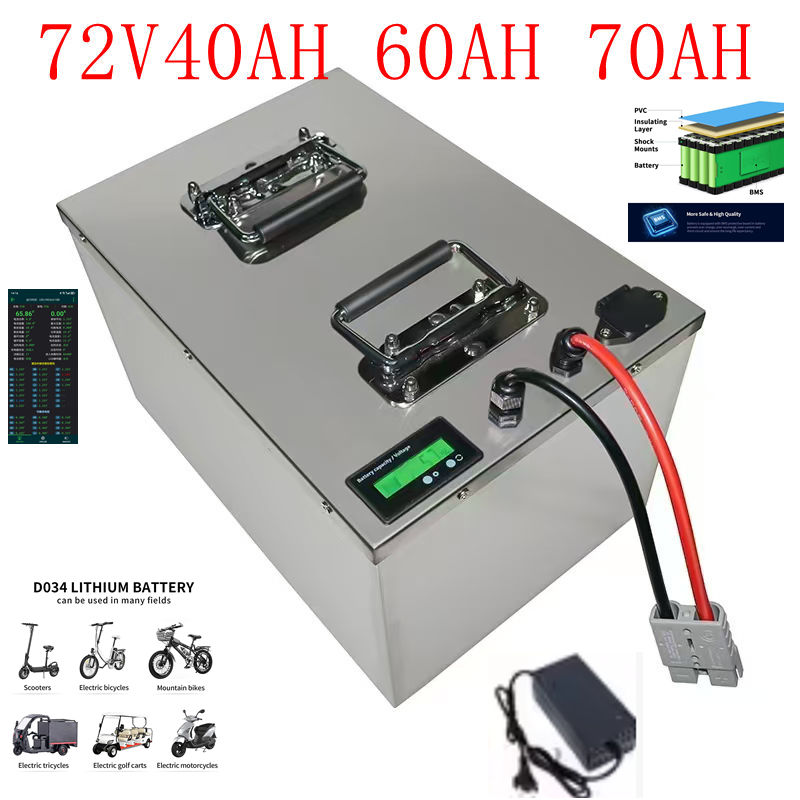 72V 30Ah Lifepo4 Battery Pack - Sistem Penyimpanan Energi Baterai Ion Lifepo4