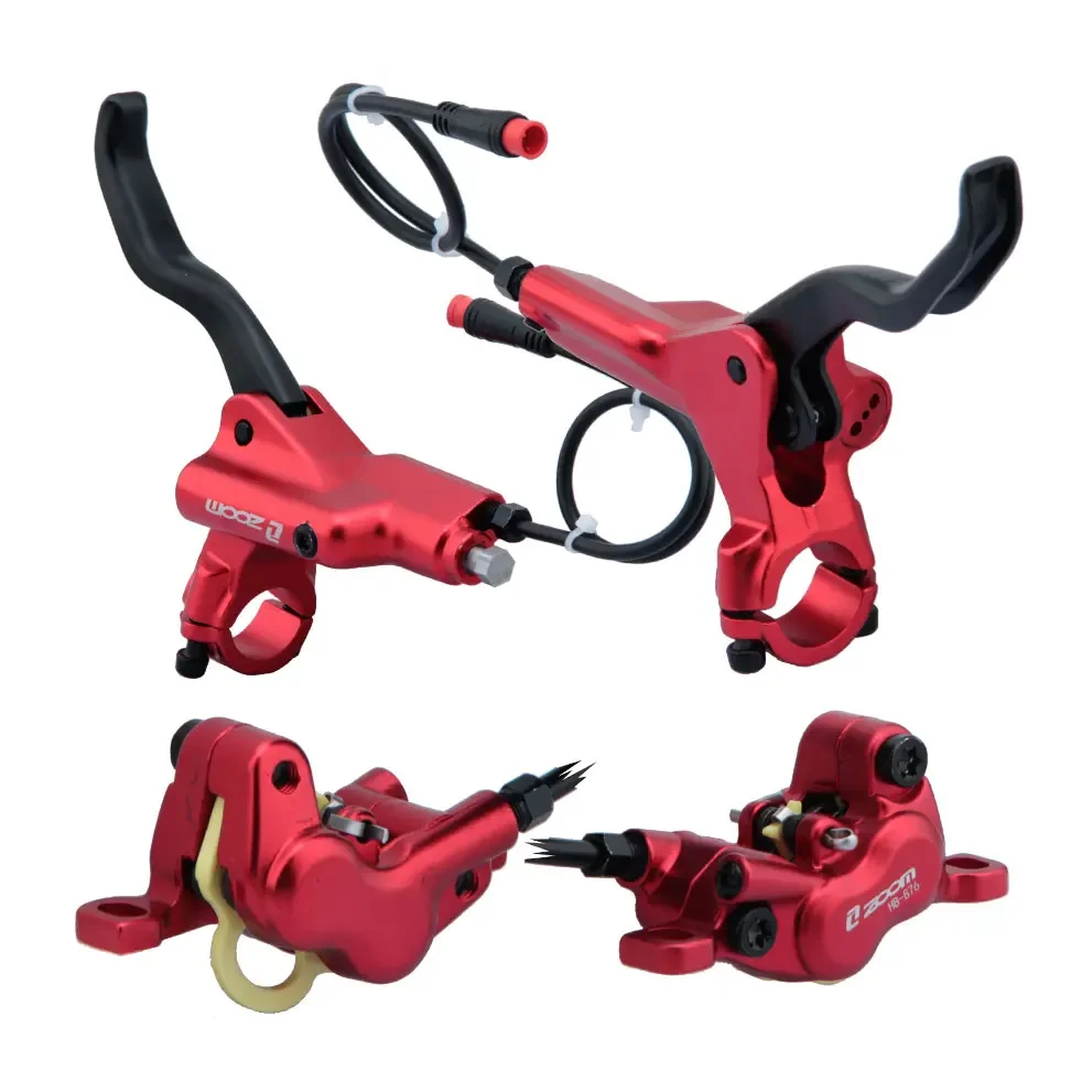 ZOOM HB-876E 4-piston rem hidr - Zoom Hydraulic Brake 4 Piston E-Scooter ulasan dan harga