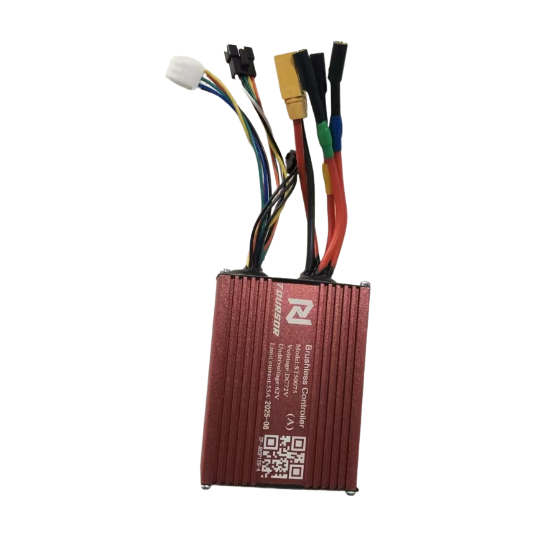 Versi Layar NFC Baru Toursor A - 72V 45A Dual Controller ulasan dan harga