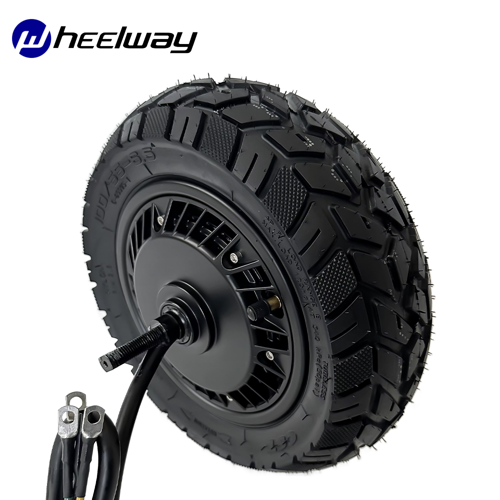 Motor BLDC Kecepatan Tinggi 11 - 11 Inch 72V 3500W Motor Wheel ulasan dan harga