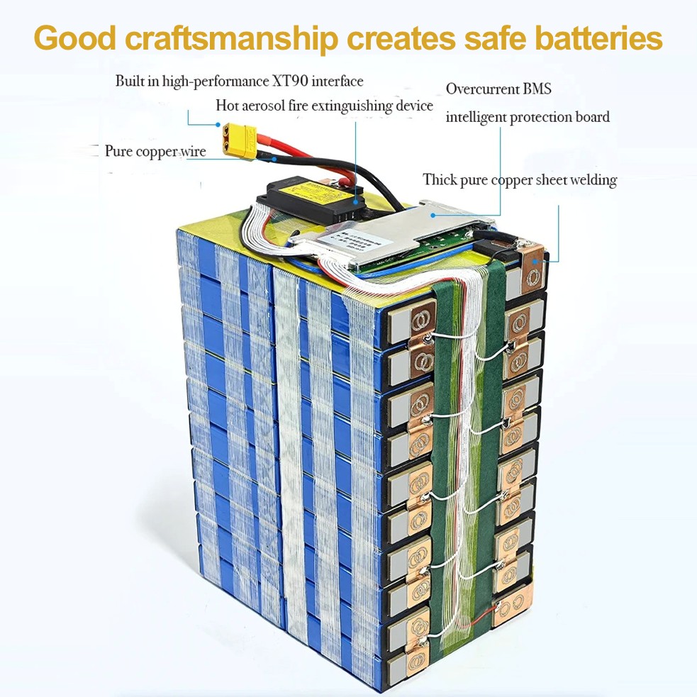 Baterai LifePO4 48V 60V 72V Ta - 72V 30Ah Lifepo4 Battery Pack ulasan dan harga