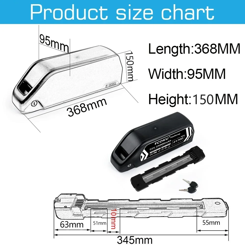 Paket Baterai Lithium Kapasita - 60V 30Ah 21700 Battery Pack ulasan dan harga