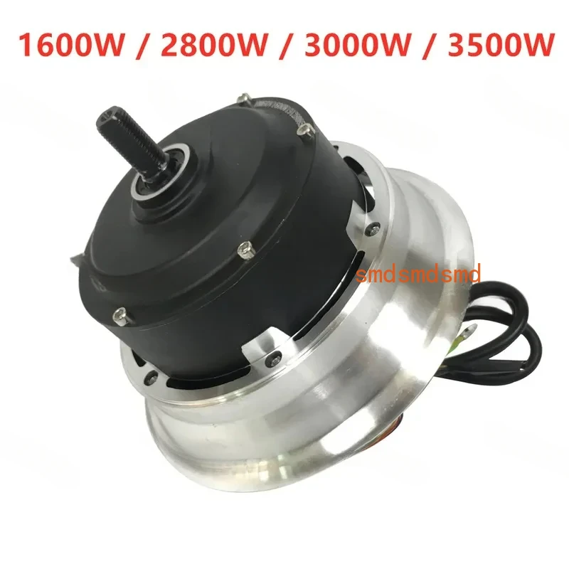 Mesin 60V 1600W 2800W 3000W 35 - 11 Inch 72V 3500W Motor Wheel ulasan dan harga