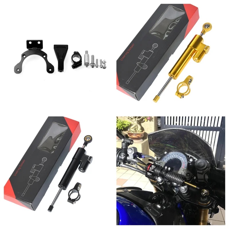 Peredam Kemudi Serat Karbon un - Steering Damper Stabilizer Kit Cnc ulasan dan harga