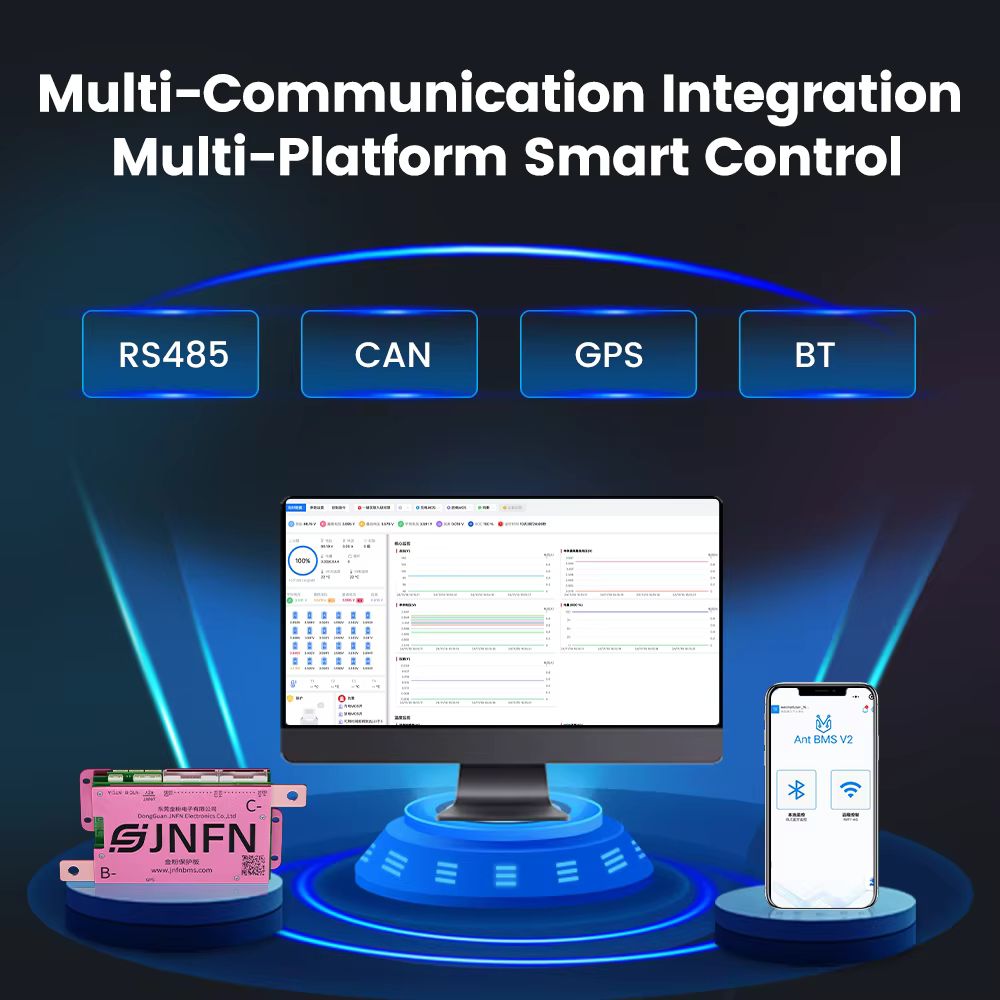 Papan Perlindungan Baterai Lit - Smart Bms 20S 72V 150A Bluetooth ulasan dan harga